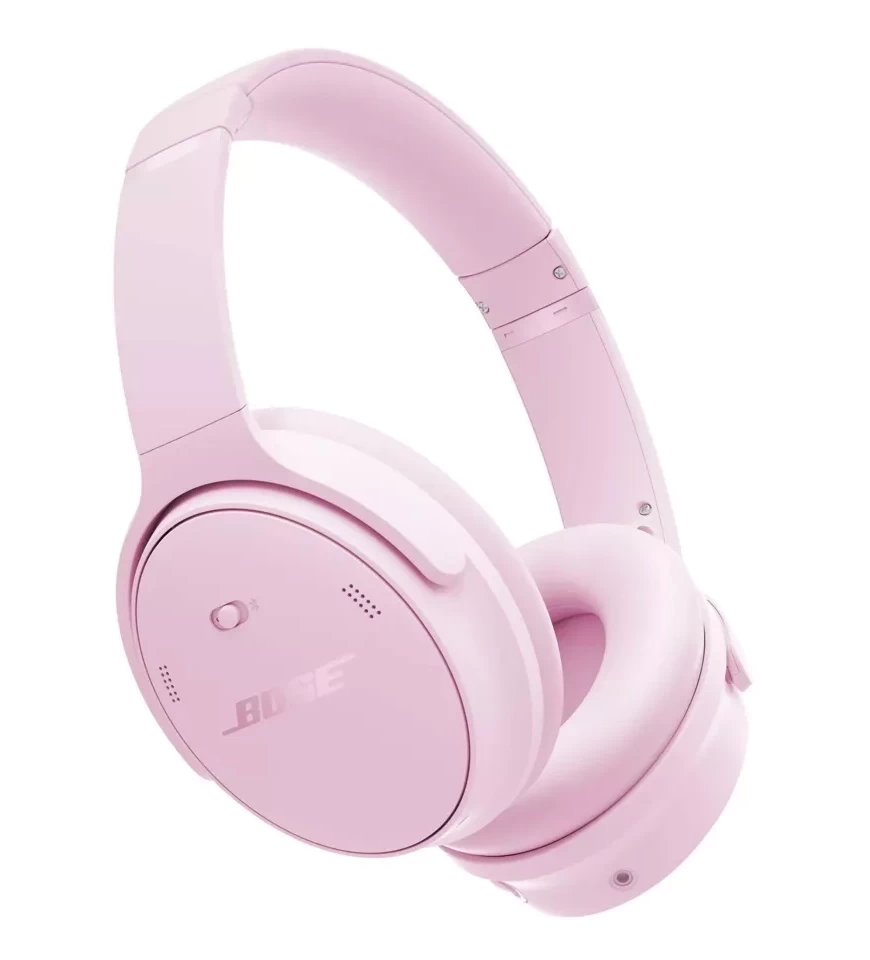 Słuchawki bezprzewodowe Bose QuietComfort Headphones Petal Pink Nauszne Bluetooth 5.1 Różowy