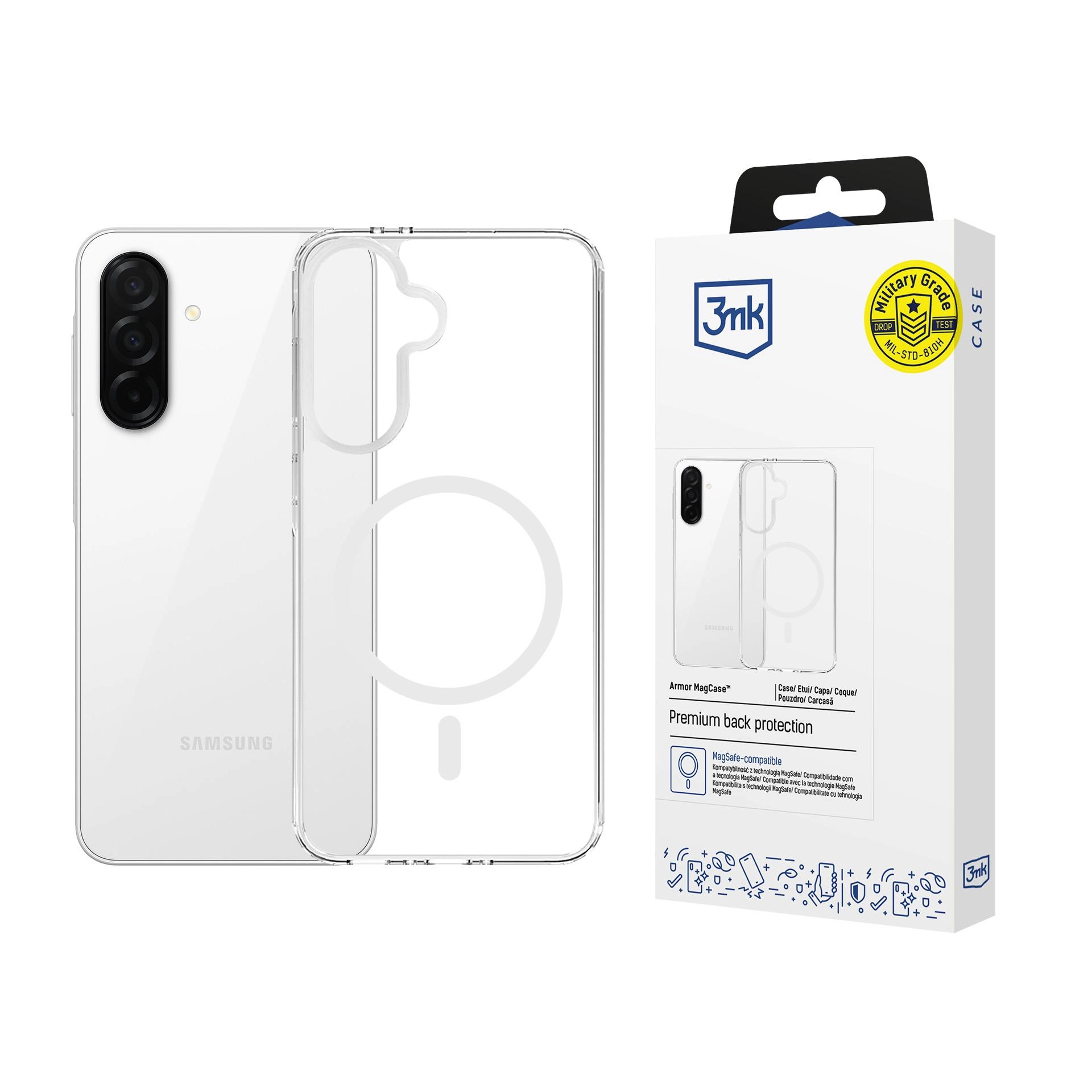 Etui 3mk Armor MagCase do Samsung Galaxy A26 5G Przezroczysty