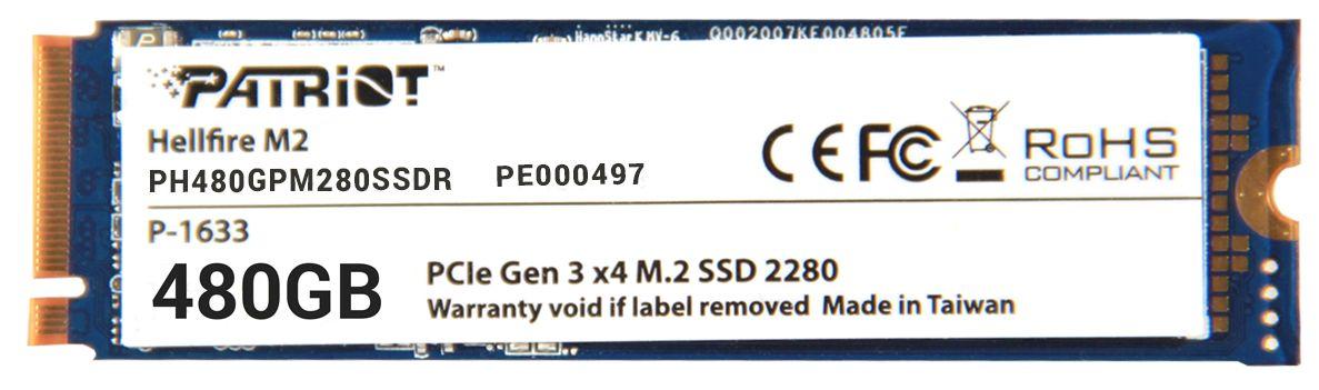 Dysk SSD Patriot Hellfire 480GB