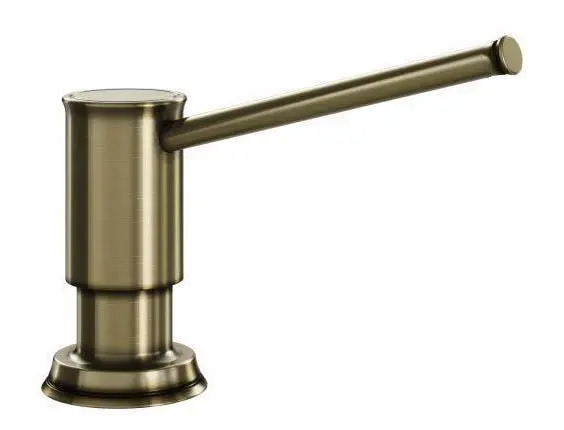 Dozownik do mydła Blanco LIVIA 521292 Polerowany mosiądz