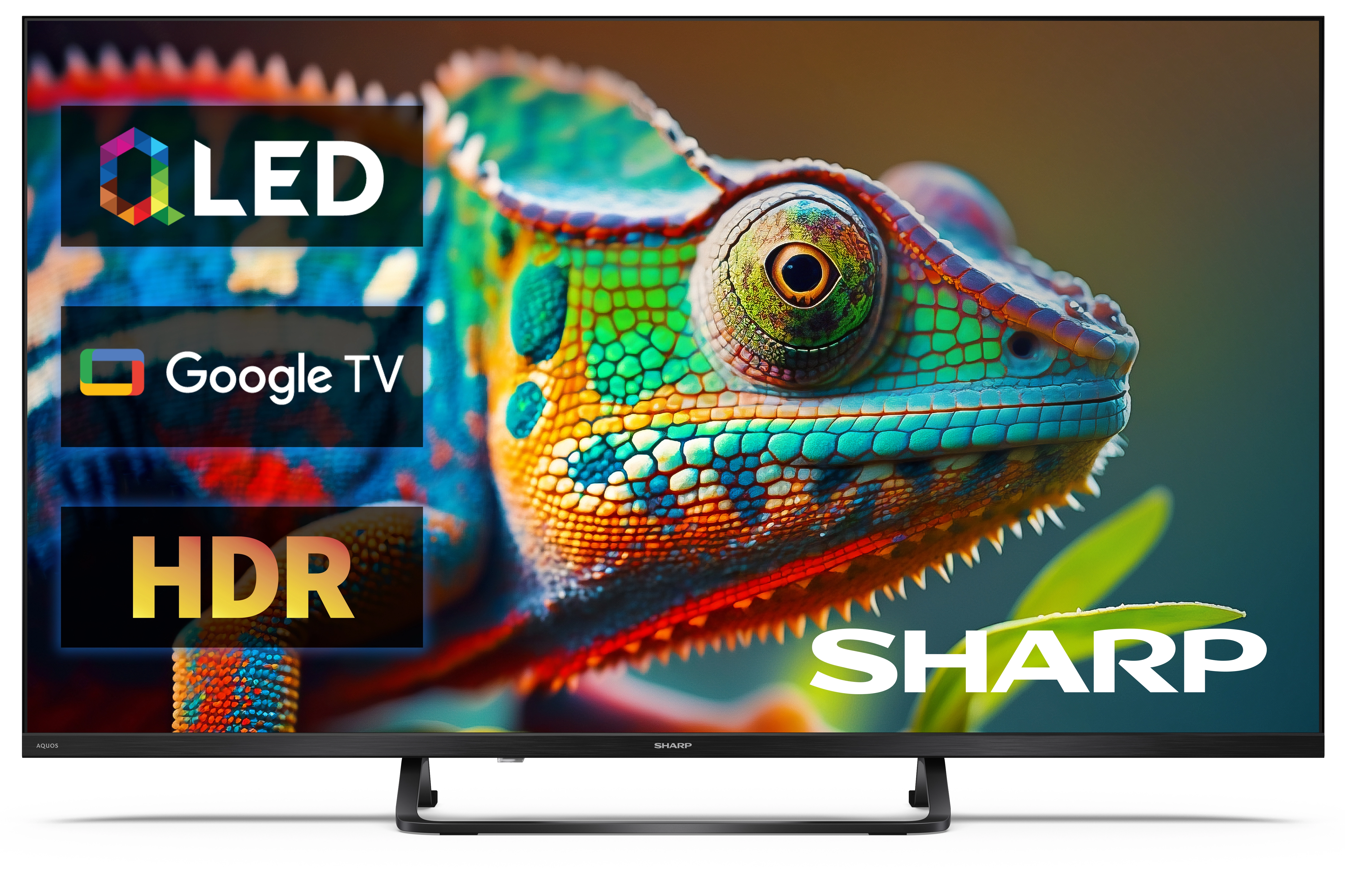 Telewizor Sharp 40HF3865E 40" QLED Full HD Google TV DVB-T2