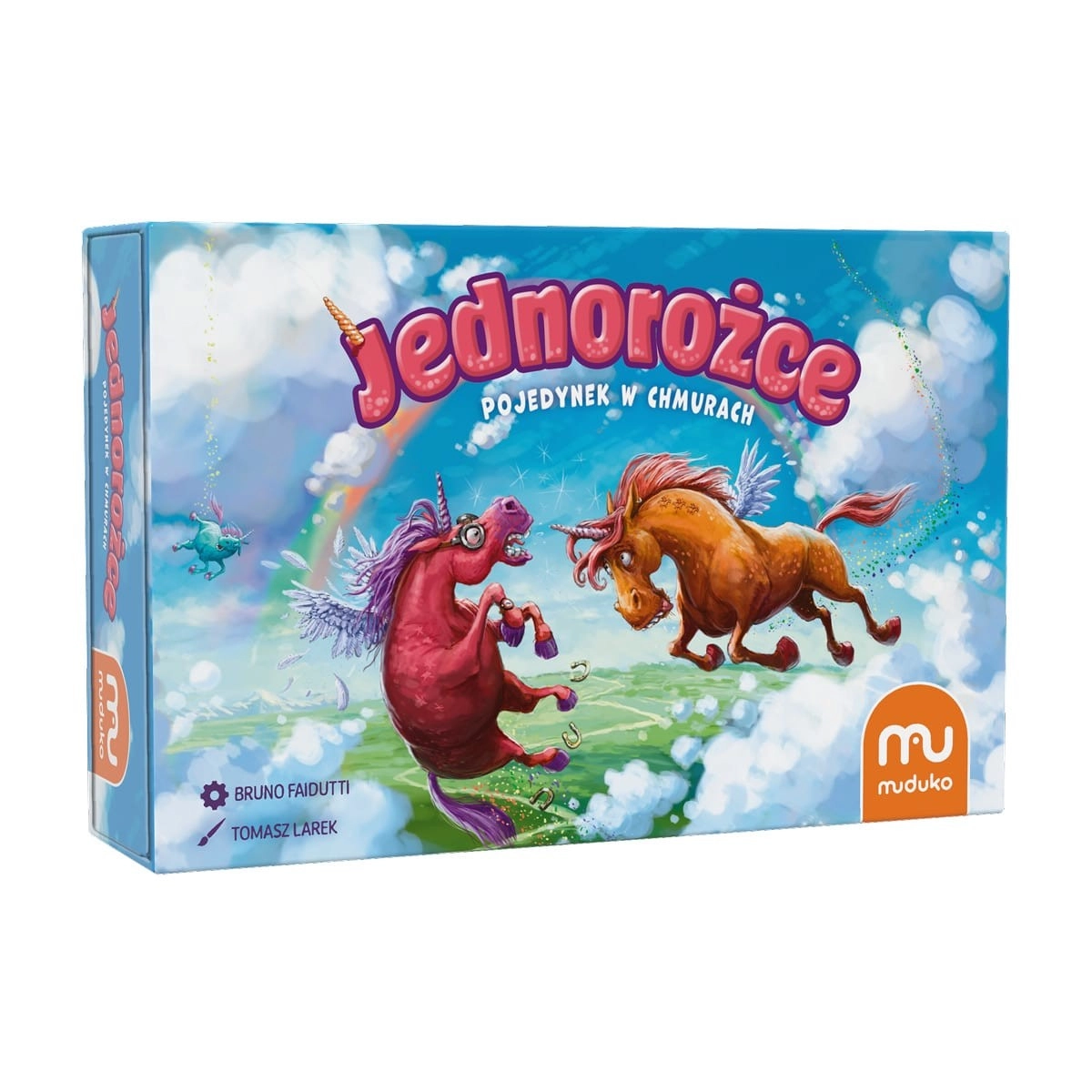 Gra planszowa Jednorożce. Pojedynek w chmurach