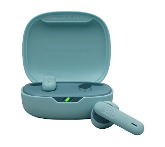 Słuchawki bezprzewodowe JBL Vibe Flex 2 Teal Douszne Bluetooth 5.3 Niebieski