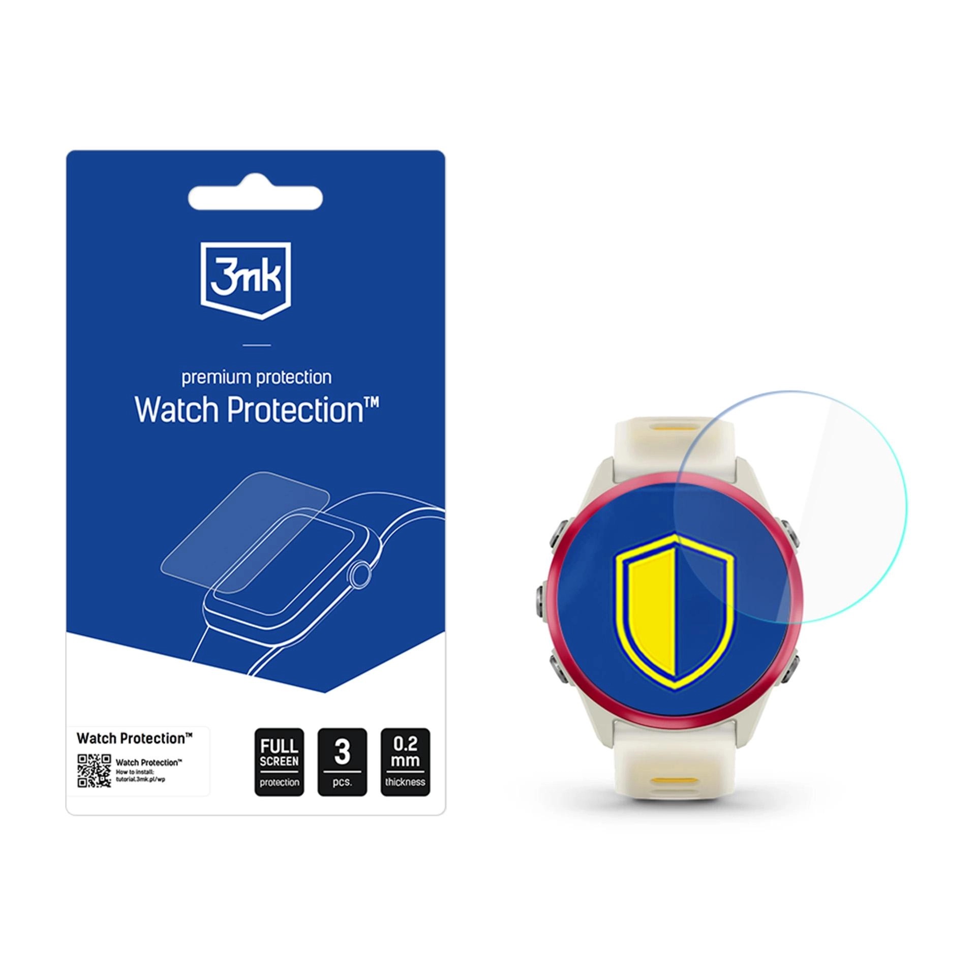 Folia ochronna 3mk Watch Protection ARC do Garmin Forerunner 570 (42mm)