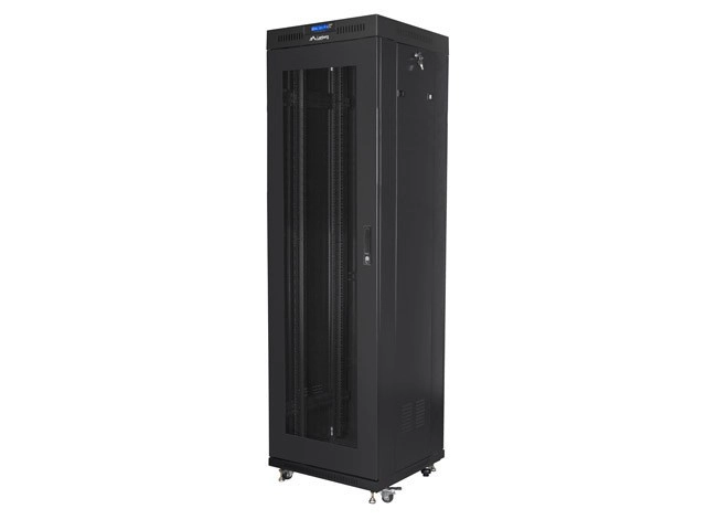 Szafa rack Lanberg FF01-6642-23BL 19" 42U 600X600