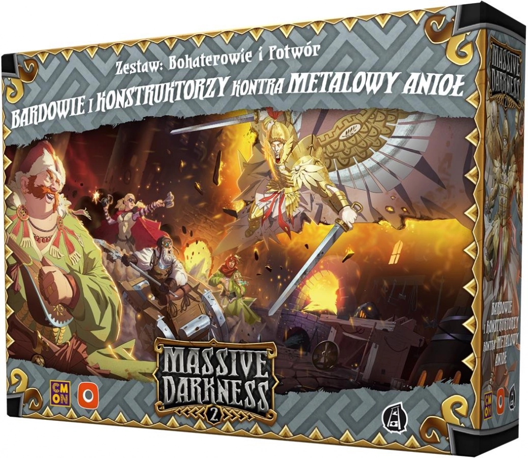 Rozszerzenie do gry Massive Darkness 2: Bardowie i Konstruktorzy kontra Metalowy Anioł