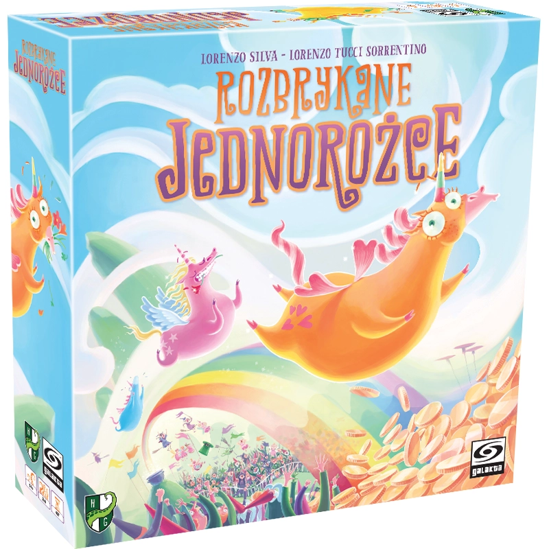 Gra planszowa Rozbrykane Jednorożce