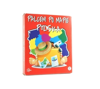 Gra planszowa Palcem po mapie Polska