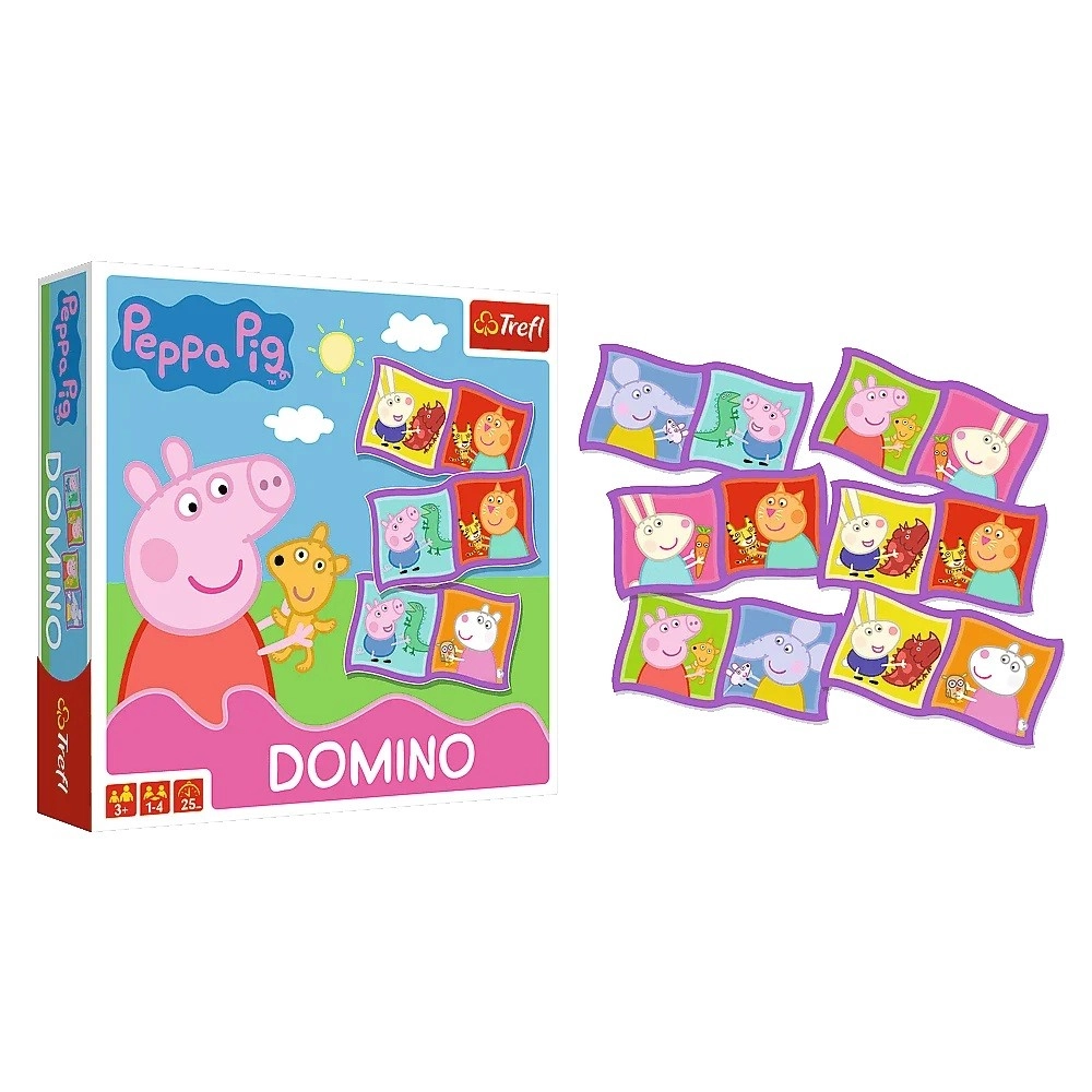 Gra planszowa Domino Peppa