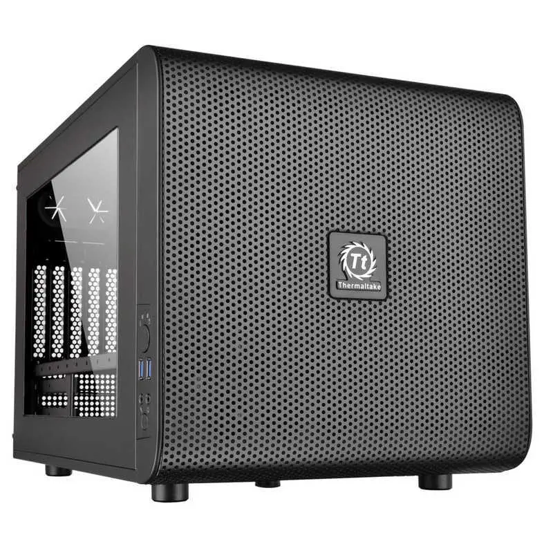Obudowa Thermaltake Core V21 USB3.0 Window Czarny