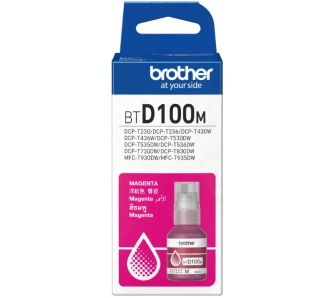 Tusz Brother BTD100M Purpurowy 48,8ml