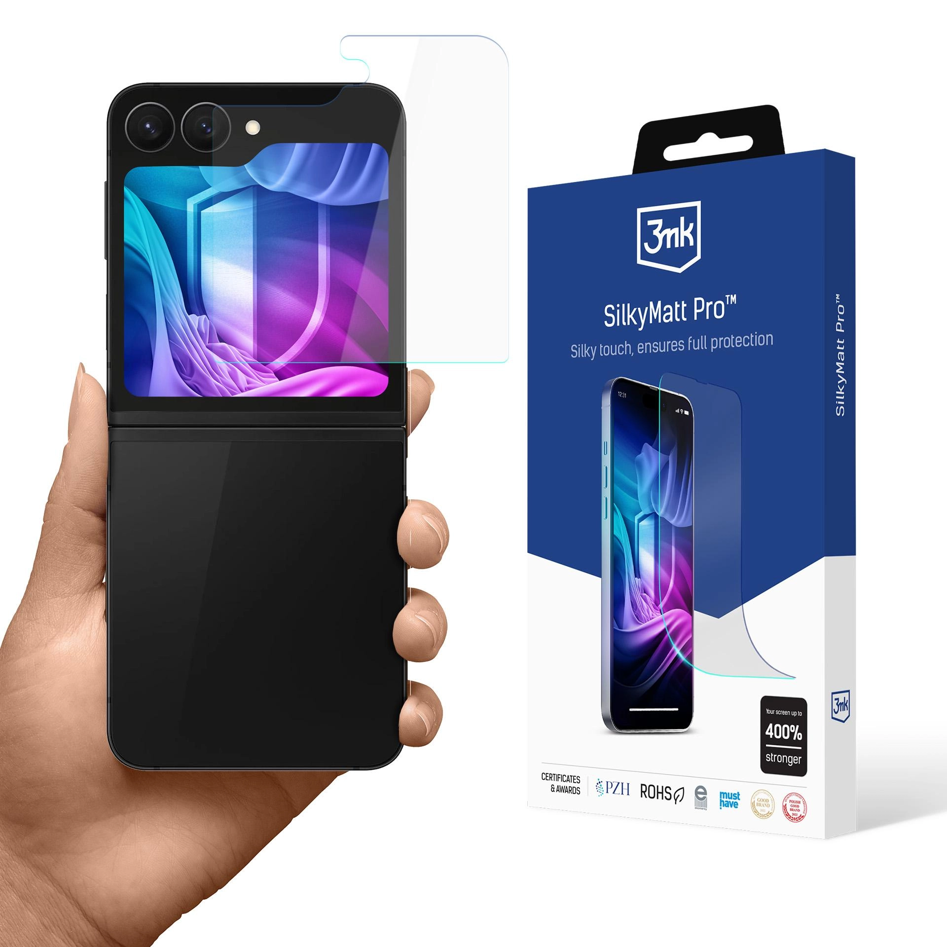 Folia ochronna 3mk Silky Matt Pro do Samsung Galaxy Z Flip 6 / 7 FE