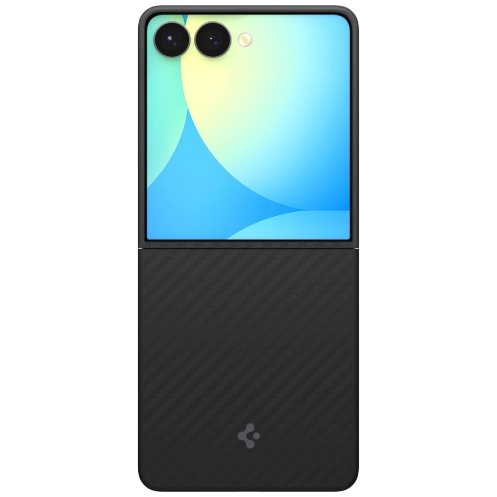 Etui Spigen AirSkin Aramid do Galaxy Z Flip7 Czarny