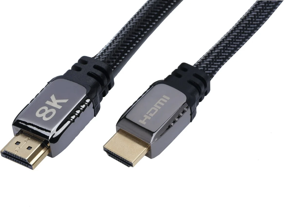Kabel HDMI TechniSat 76-4925-00 Ultra High Speed 1m Czarny