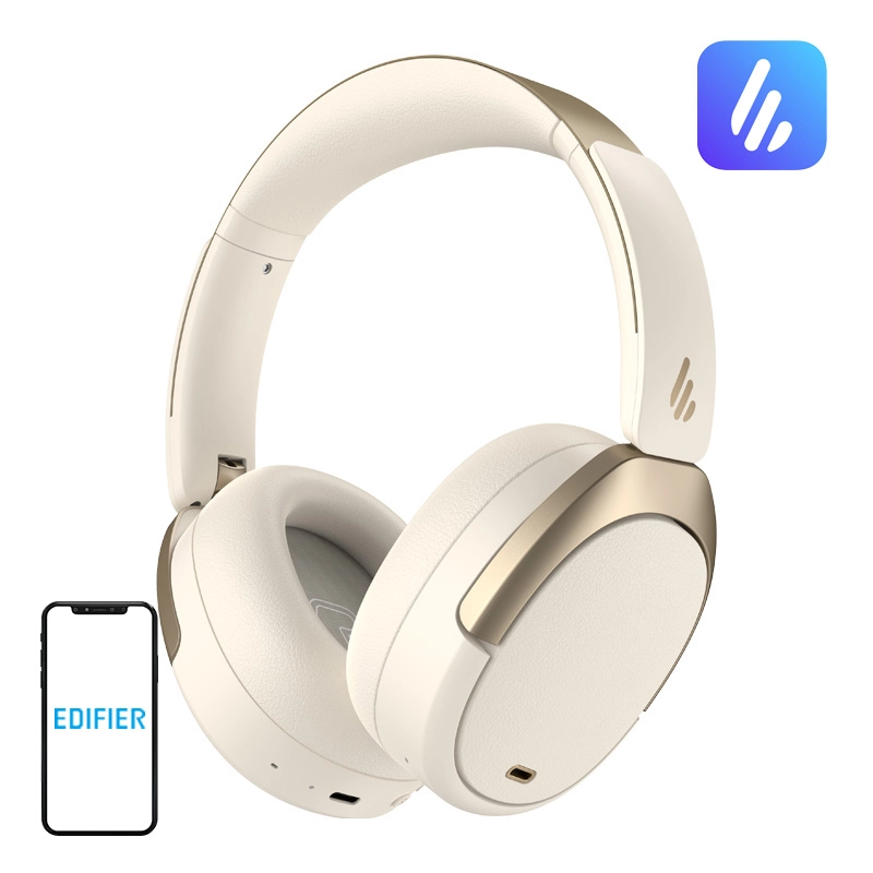 фото Наушники с микрофоном Edifier WH950NB V25 Beige 1