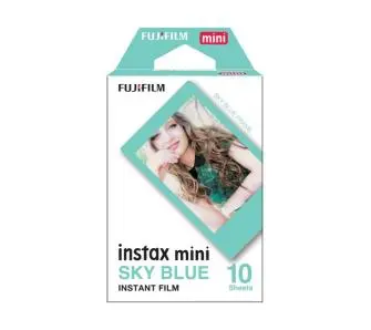 Wkład do aparatu Fujifilm Instax Mini niebieska ramka 10 szt.