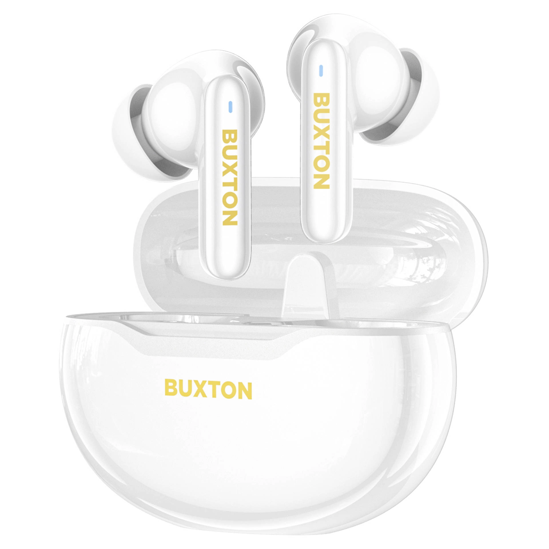 Słuchawki bezprzewodowe Buxton BTW 7200 TUYA Dokanałowe Bluetooth 5.4 Biały