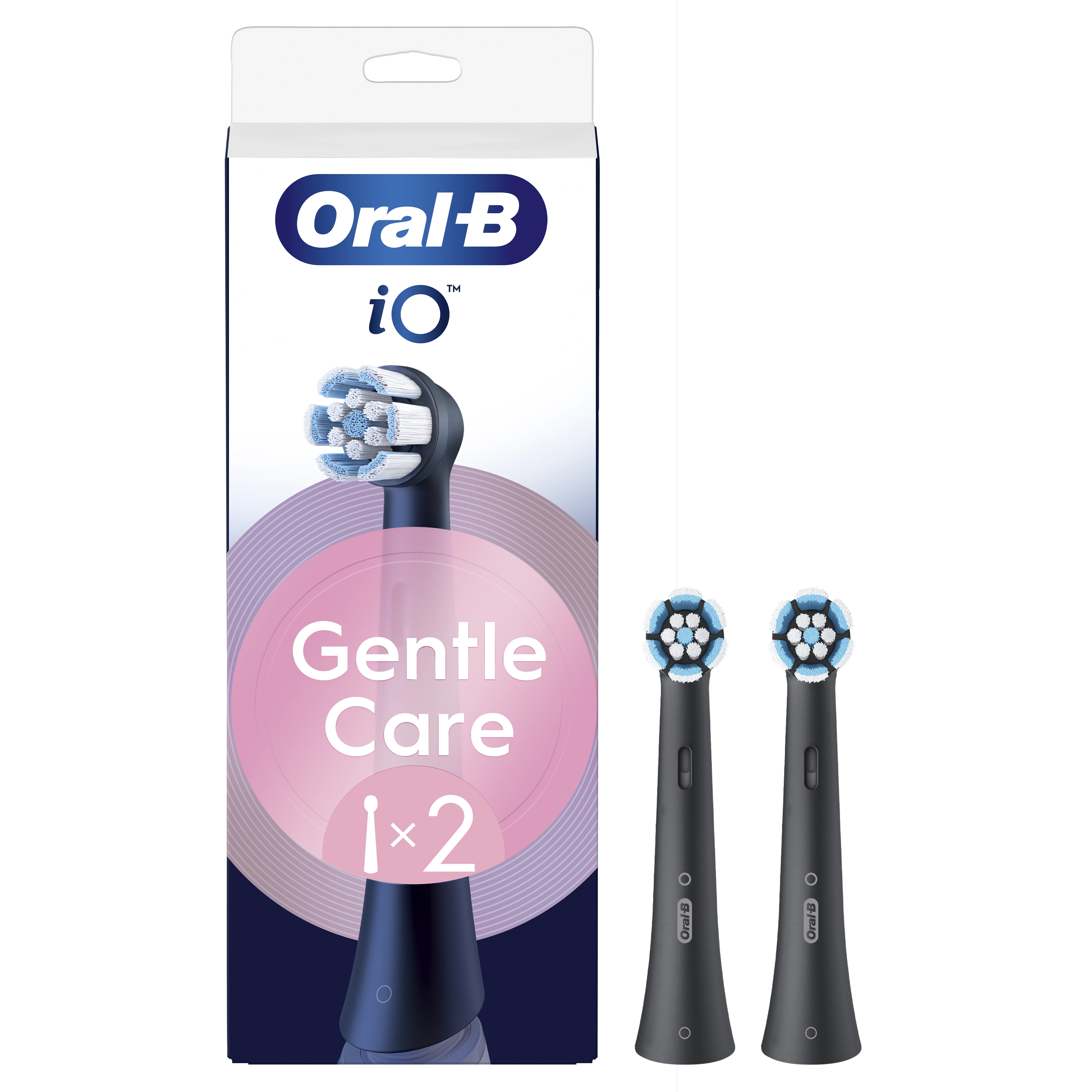 Końcówka do szczoteczki Oral-B iO Gentle Care Black 2szt.