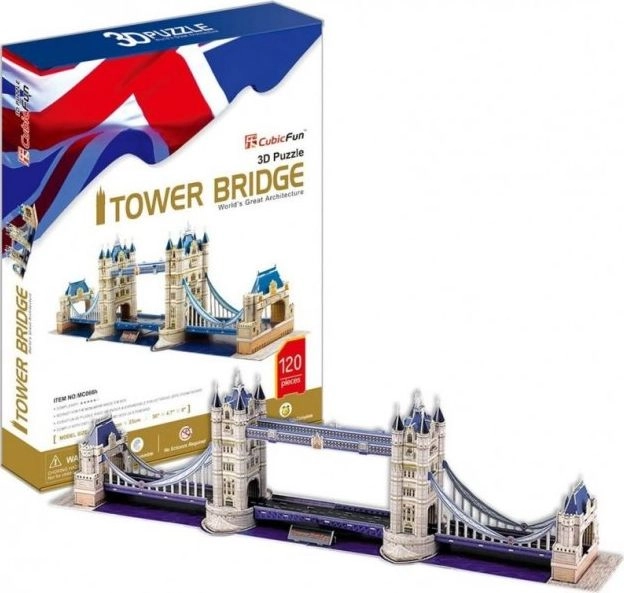 Puzzle 3D Tower Bridge 52 elementy