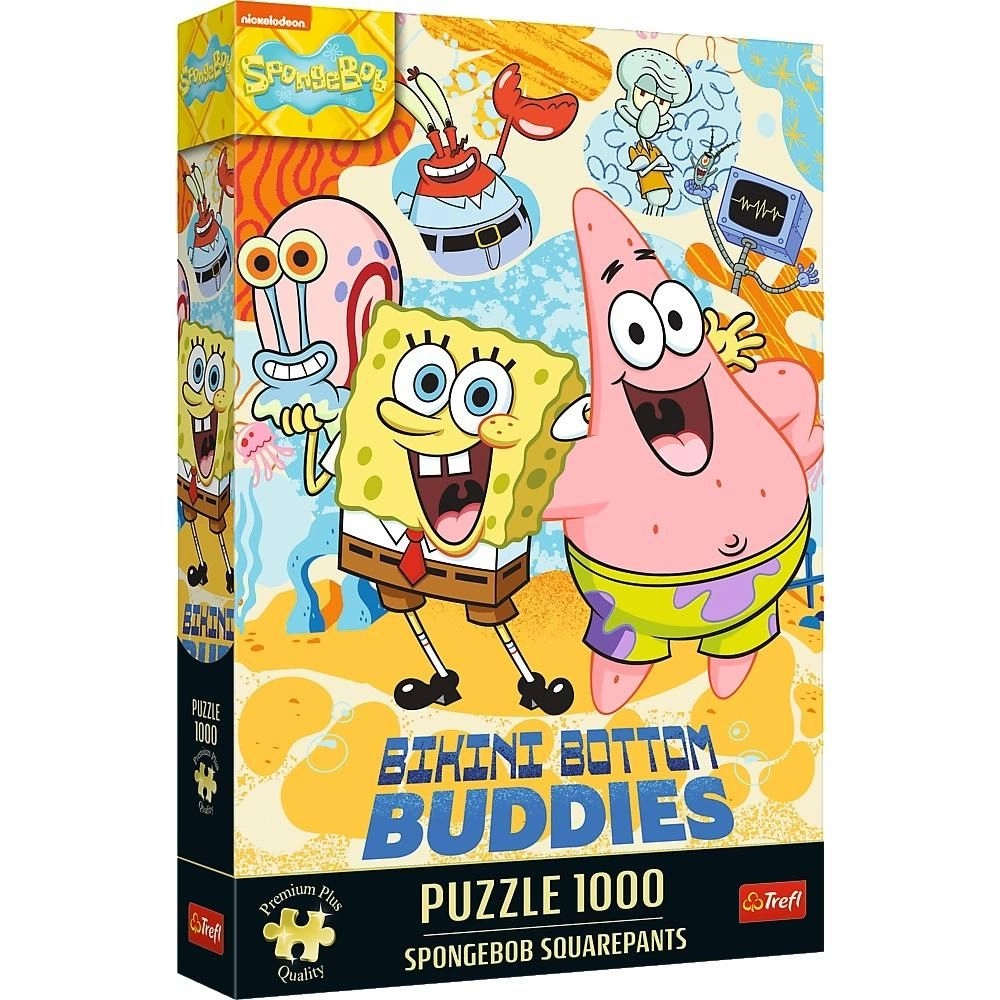 Puzzle SpongeBob Kanciastoporty 1000 elementów