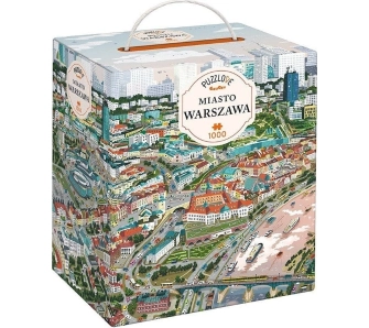 Puzzle Puzzlove Warszawa 1000 elementów
