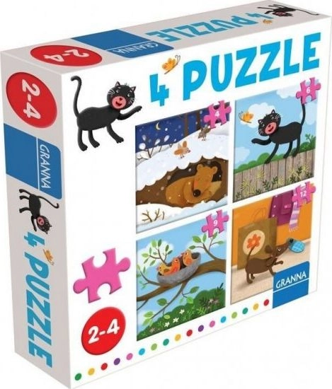 Puzzle z Kotem 31 elementów