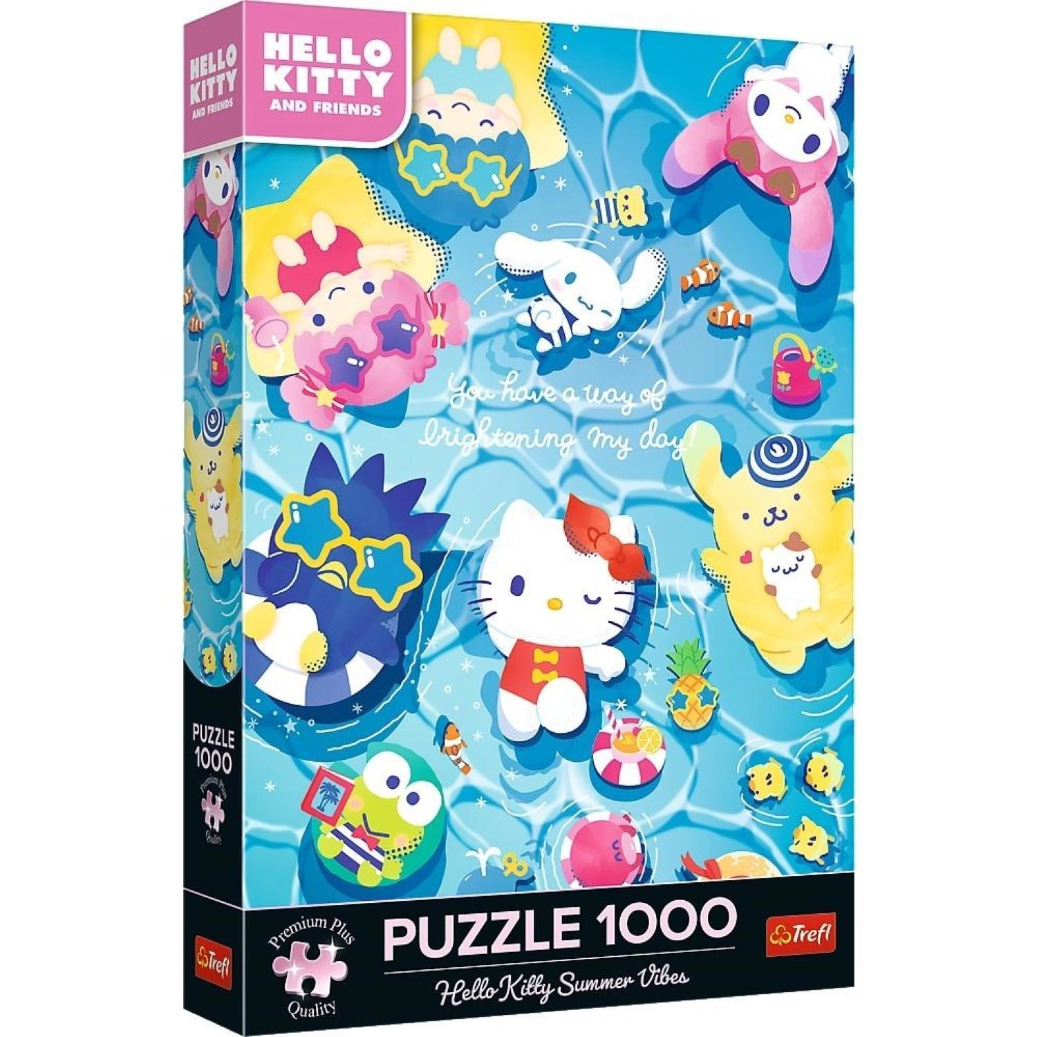 Puzzle Hello Kitty Letni relaks 1000 elementów