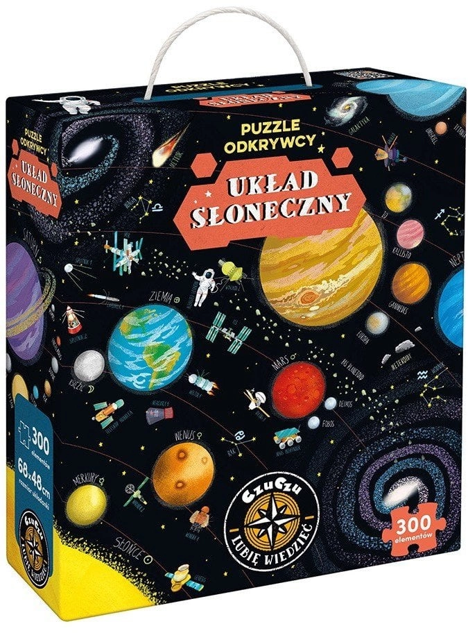 Puzzle Odkrywcy - Układ słoneczny 300 elementów