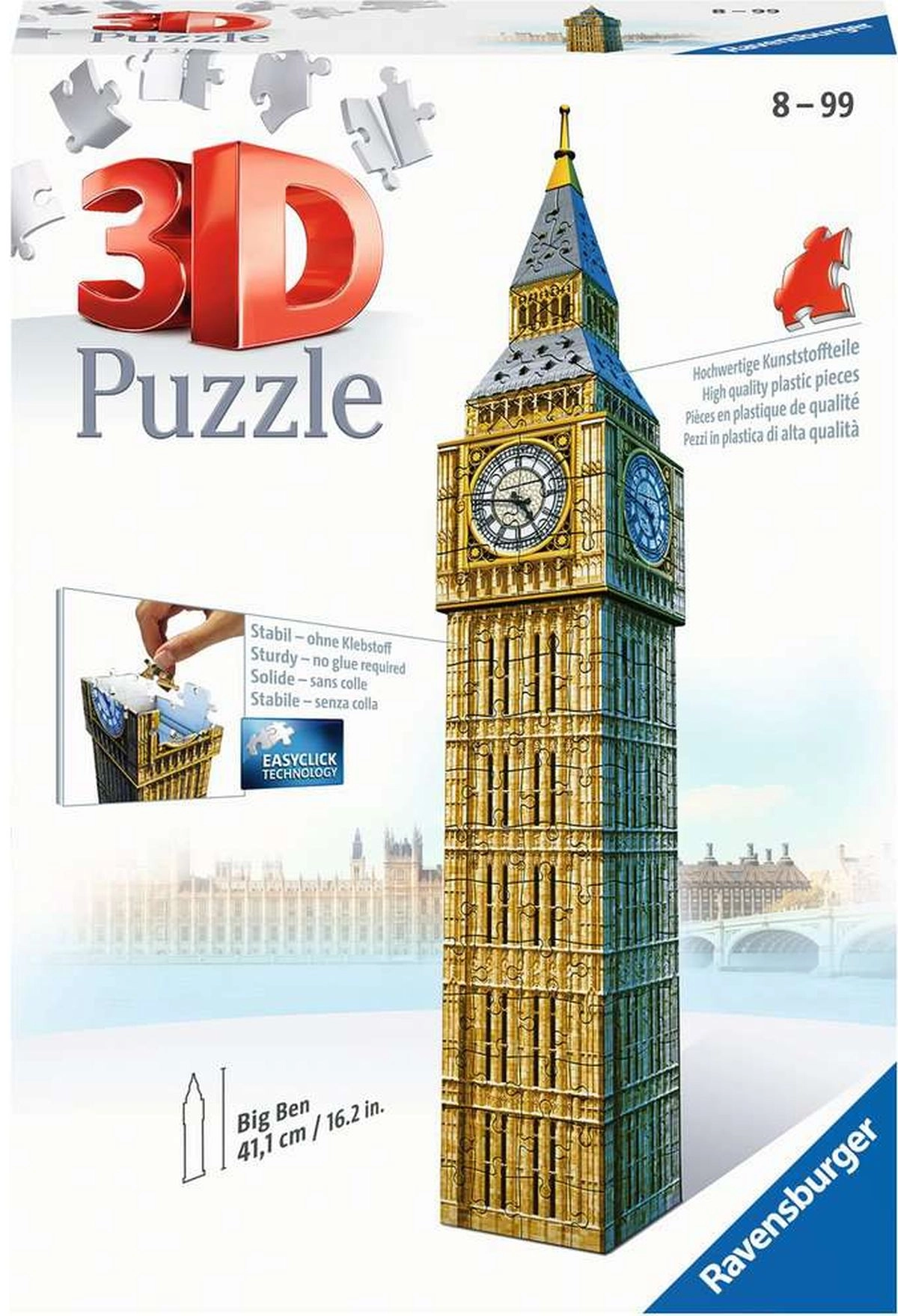 Puzzle 3D Big Ben 216 elementów