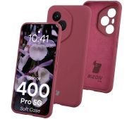 Bizon Soft do Honor 400 Pro 5G Śliwkowy