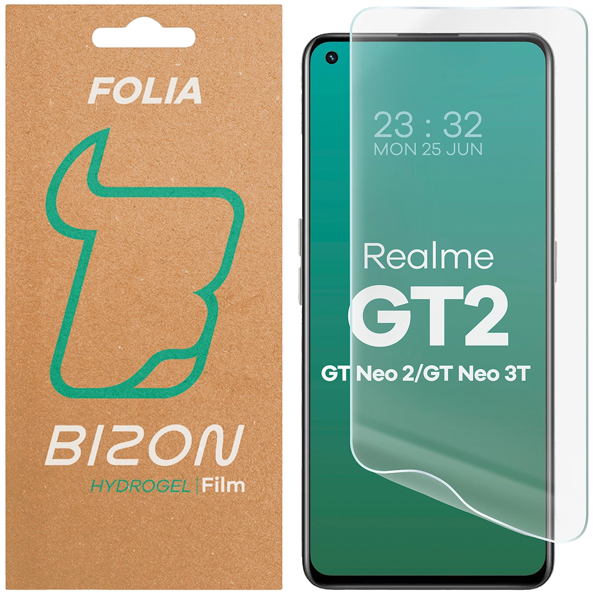 Folia hydrożelowa Bizon na ekran Hydrogel Front do Realme GT2 / Neo 2 1 sztuka