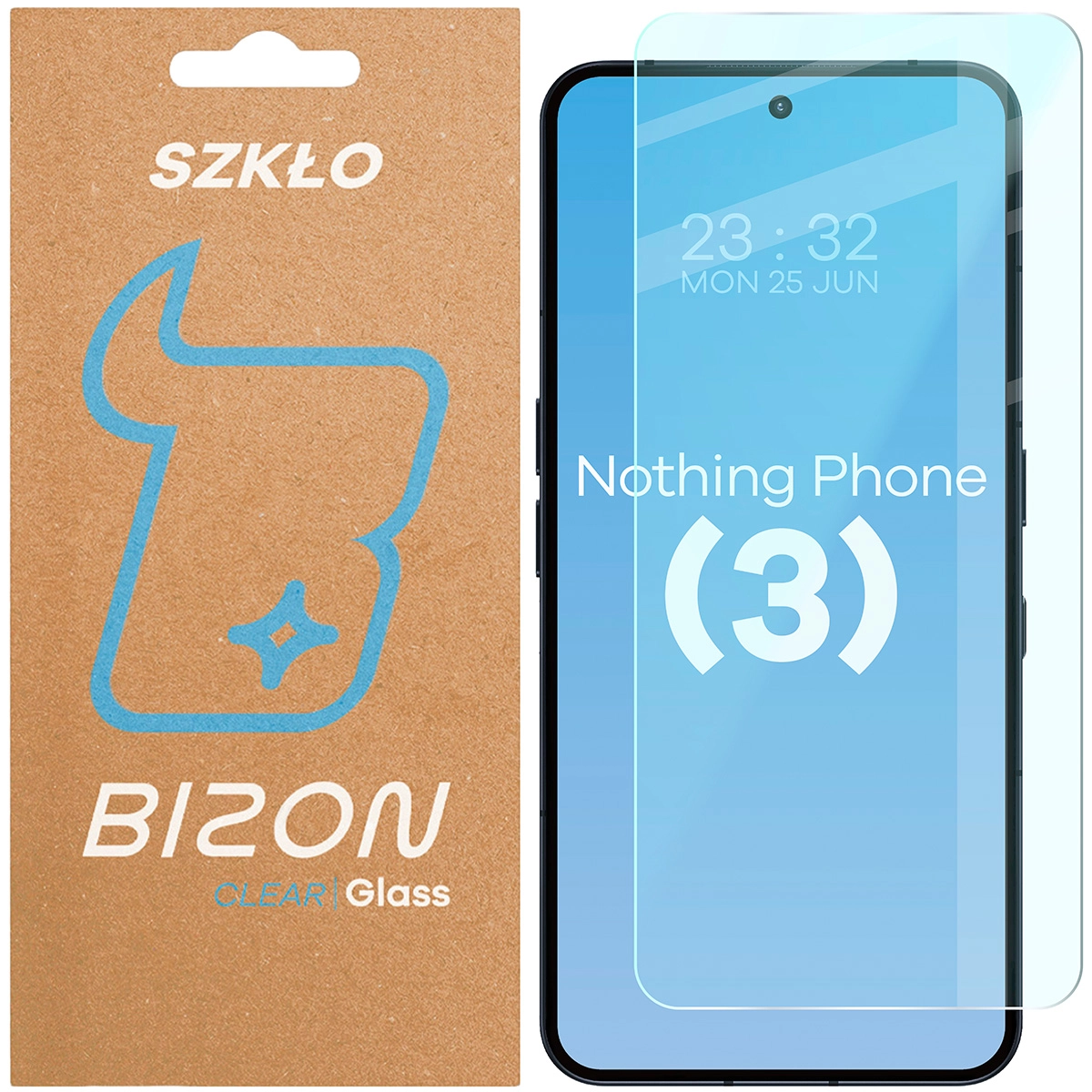Szkło hartowane Bizon Clear 2 do Nothing Phone (3)