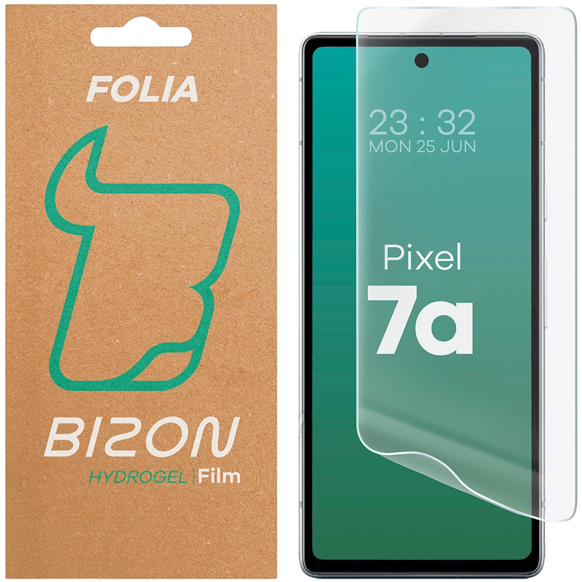 Folia hydrożelowa Bizon na ekran Hydrogel Front do Google Pixel 7A 1 sztuka