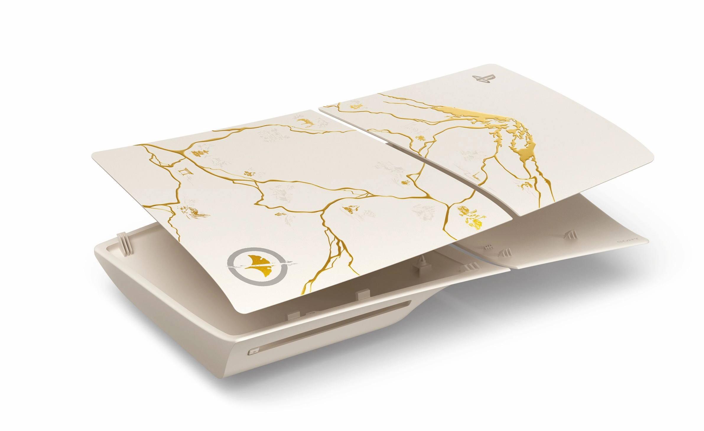 Panele Sony PlayStation 5 Cover Plate Edycja Limitowana Gold Ghost of Yotei