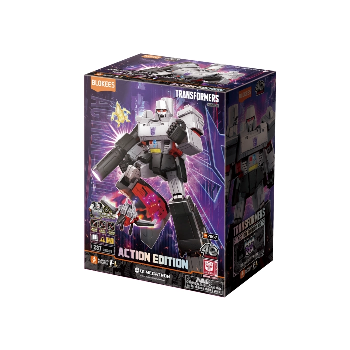 Model do składania Blokees Transformers Action Edition - Megatron