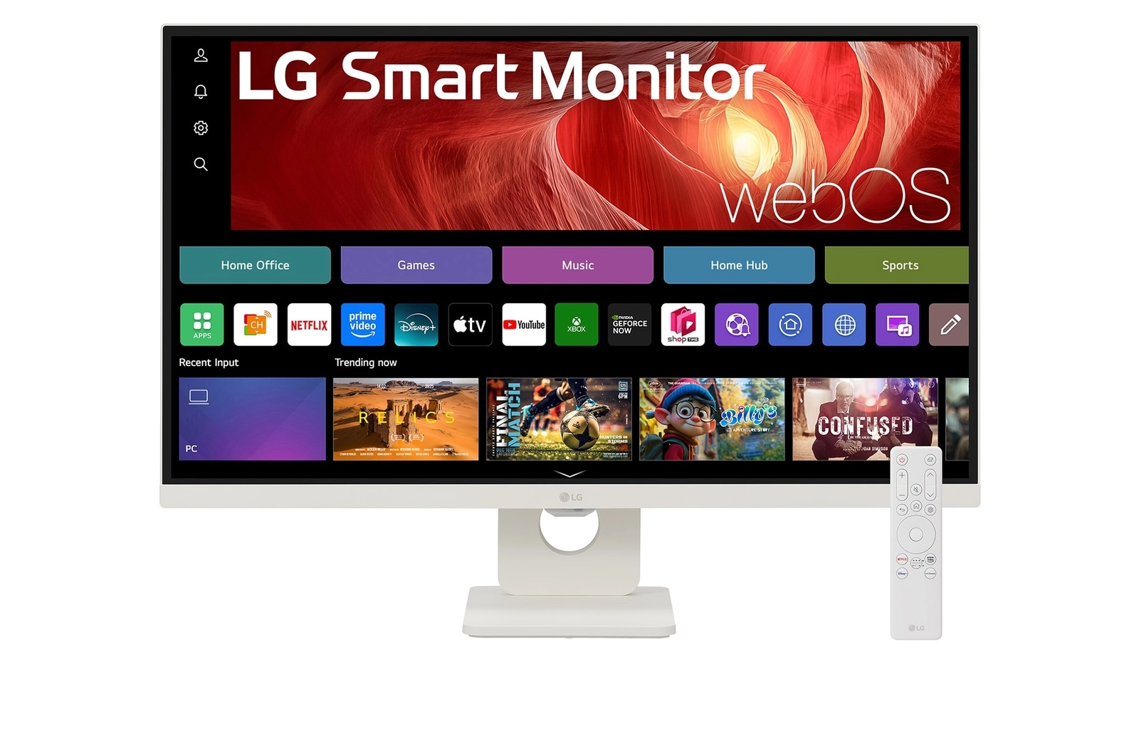 Monitor LG MyView Smart 27U731SA-W 27" 4K IPS 60Hz 5ms webOS