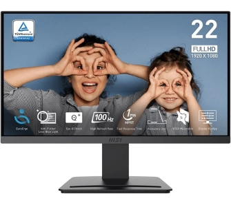 Monitor MSI PRO MP223 E2 21,45" Full HD VA 100Hz 1ms MPRT