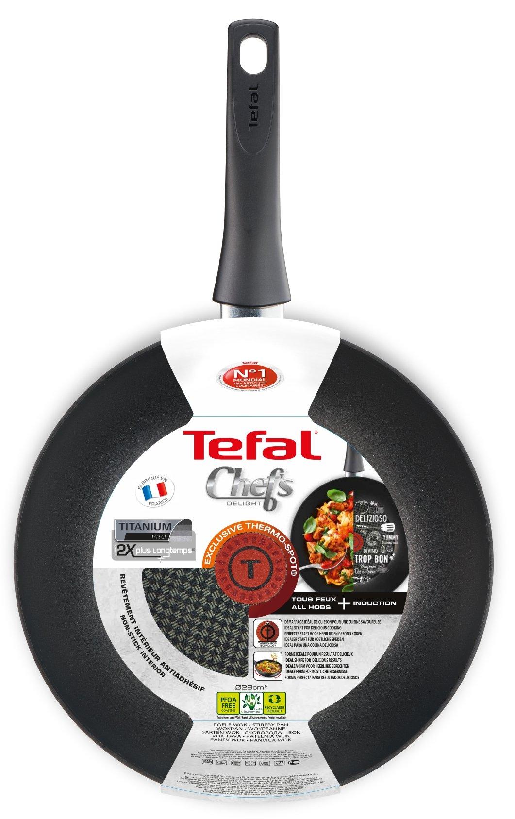 Patelnia Tefal Chef C6940602  Indukcja Tytanowa 28cm