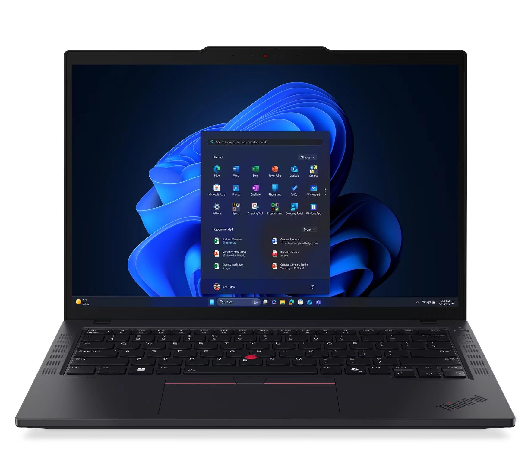 Lenovo ThinkPad T14 Gen 6 14" Ultra 7 255U 16GB RAM 1TB Dysk SSD Win11 Pro Czarny Funkcje AI