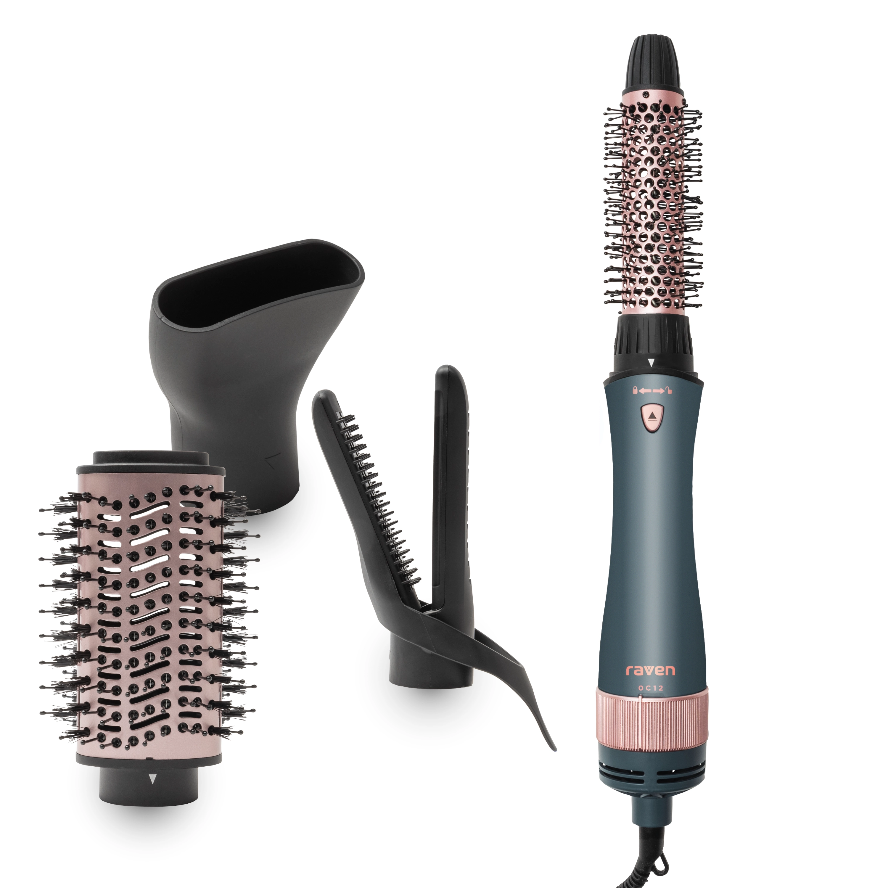 Suszarko-lokówka Raven ELS002 1000W Średnica szczotki 32mm 2 poziomy temperatury