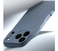 Mercury Semi-Silicone MagSafe do iPhone 17 Pro Max niebieski