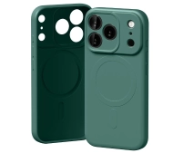 Mercury Semi-Silicone MagSafe do iPhone 17 Pro zielony