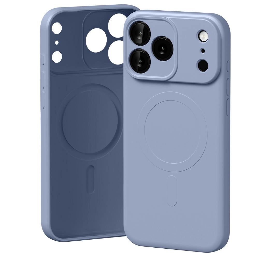 Etui Mercury Semi-Silicone MagSafe do iPhone 17 Pro Max liliowy fiolet