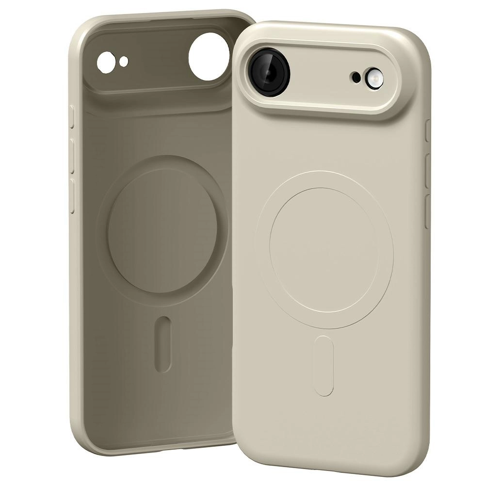 Etui Mercury Semi-Silicone MagSafe do iPhone Air kamienny