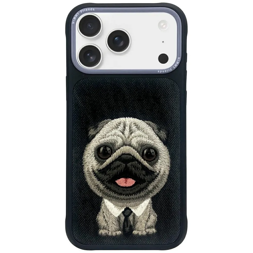 Etui Nimmy Big Eyed Pet 2.0 Dog do iPhone 17 Czarny
