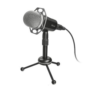 Mikrofon Trust Radi USB All-Round 21752 Przewodowy Pojemnościowy Czarny