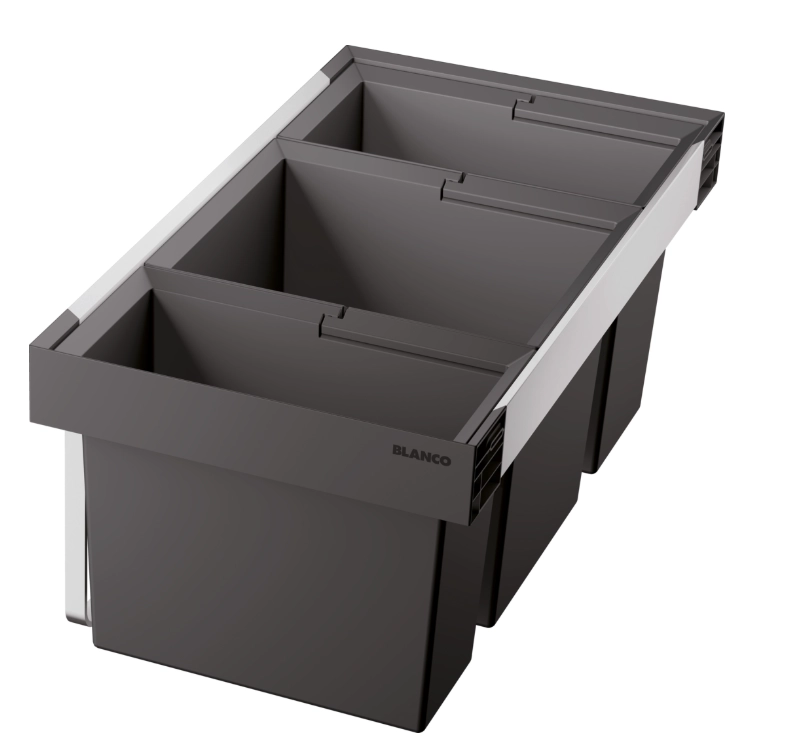 Sortownik odpadów Blanco FLEXON II Low 80/3 1x30l 1x19l 1x16