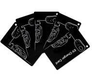 Qoltec Karty zbliżeniowe do stacji EV 52429 (5 szt.)