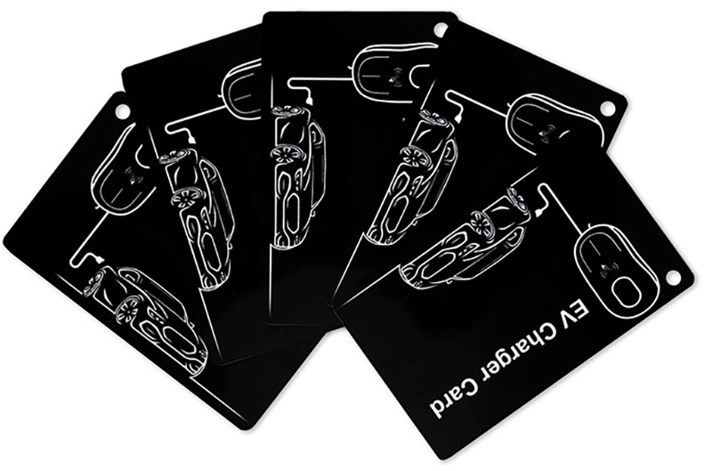 Stacja ładowania Qoltec Karty zbliżeniowe do stacji EV 52429 (5 szt.)