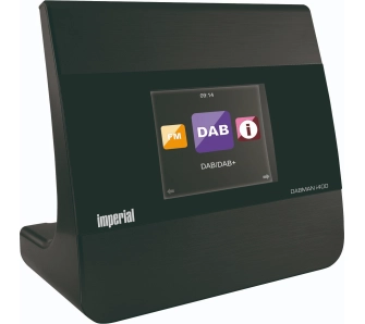 Radioodbiornik Imperial DABMAN i400 Radio FM DAB+ Internetowe Bluetooth Czarny